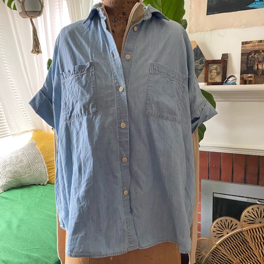 Madewell Chambray Courier medium